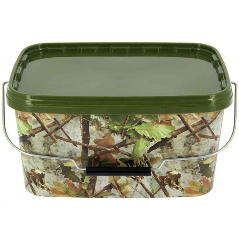 NGT Camo Bait Bucket 5L