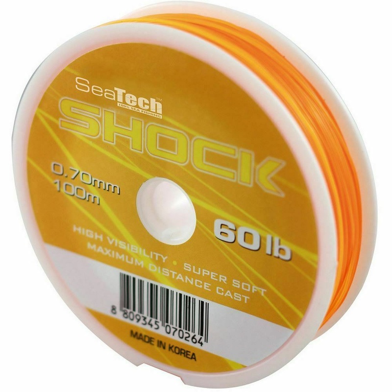 Seatech Shockleader Orange 100m  60lb