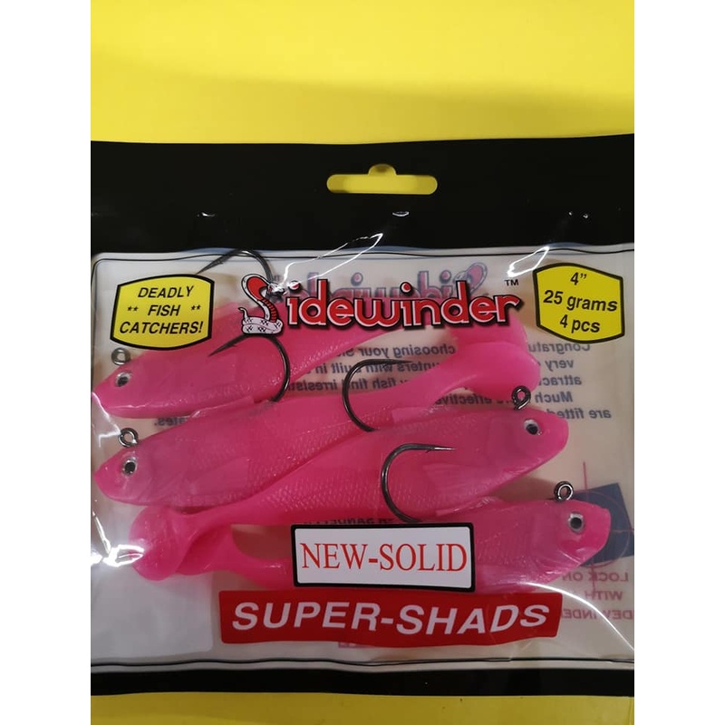Sidewinder super Shads  4″