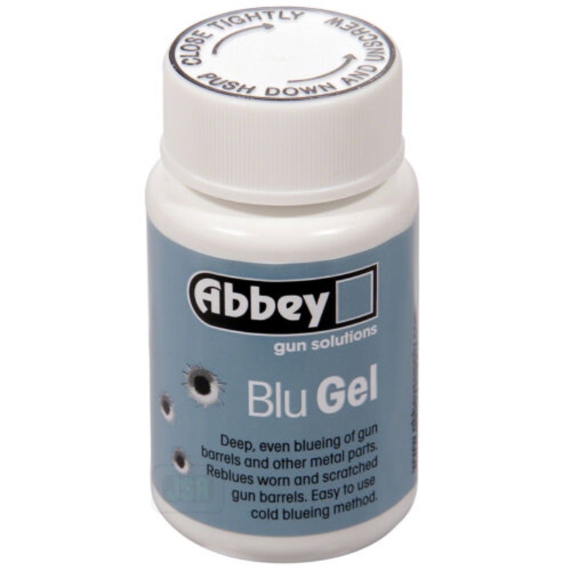 Abbey BLU GEL Gun Bluing Black Blue Gel Air Rifle Shotgun Airgun Steel Blueing