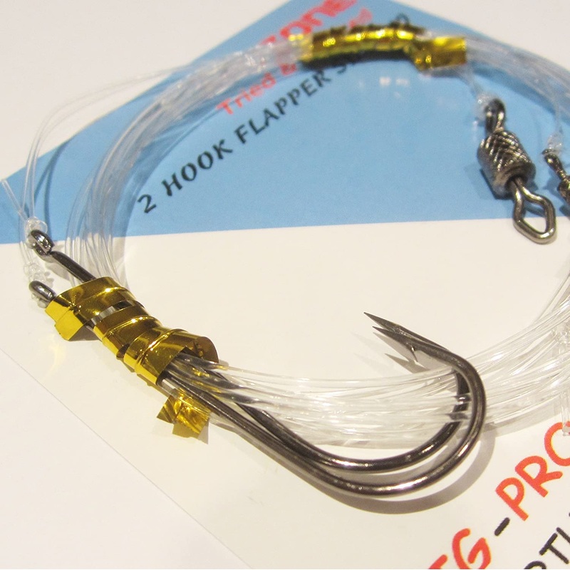 Fishzone 2 Hook Flapper Rig