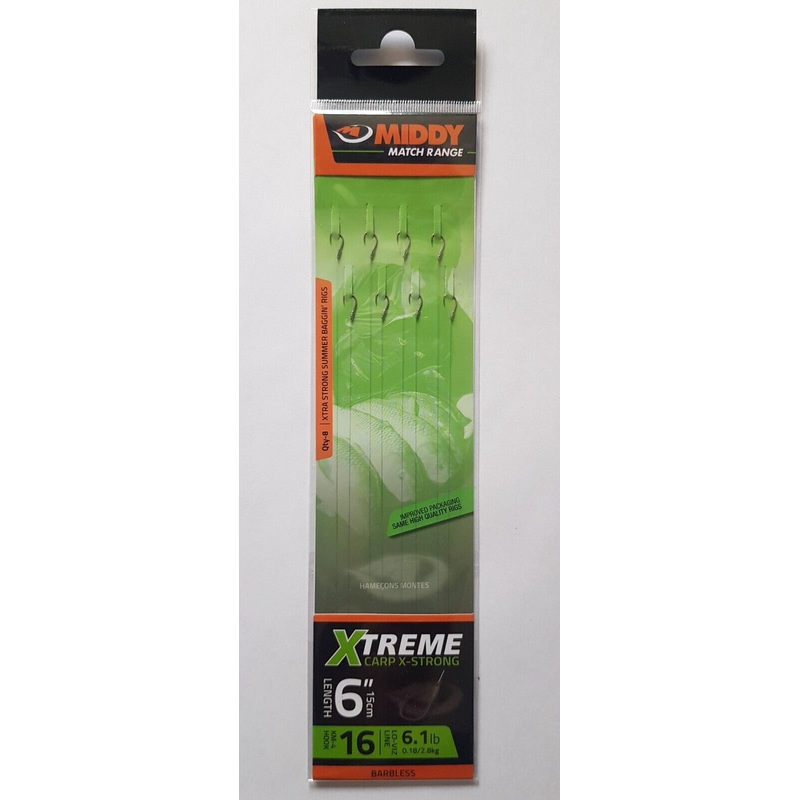 middy xtreme carp x strong rigs