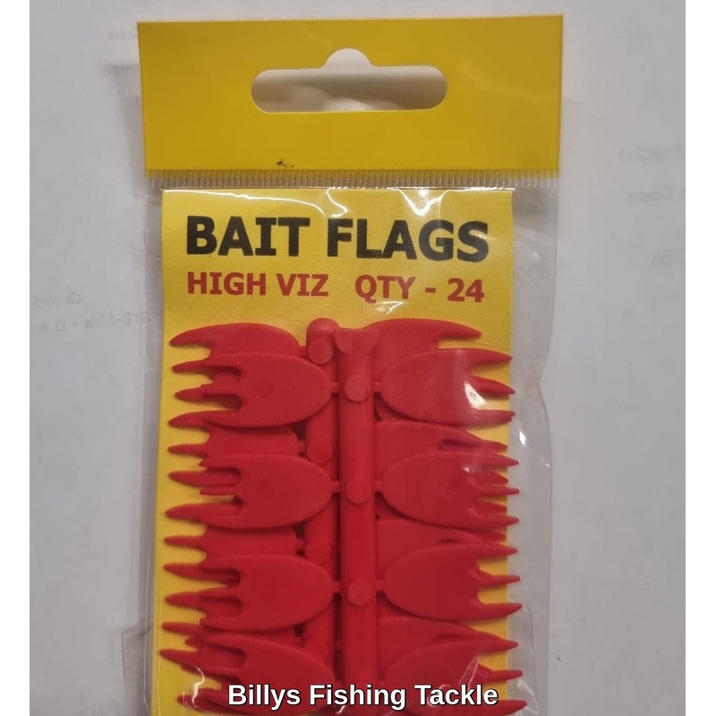 Predator Bait Flags Red