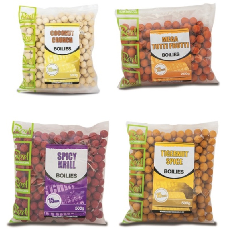 Rod Hutchinson Fast Catch Range of boilies 250g