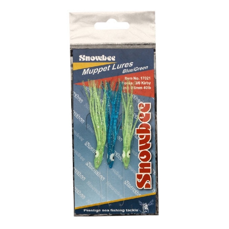 Snowbee Blue/Green  Muppet Lure