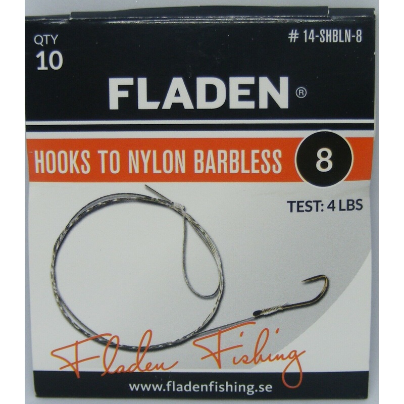 FLADEN VANTAGE BARBLESS HOOKS TO NYLON