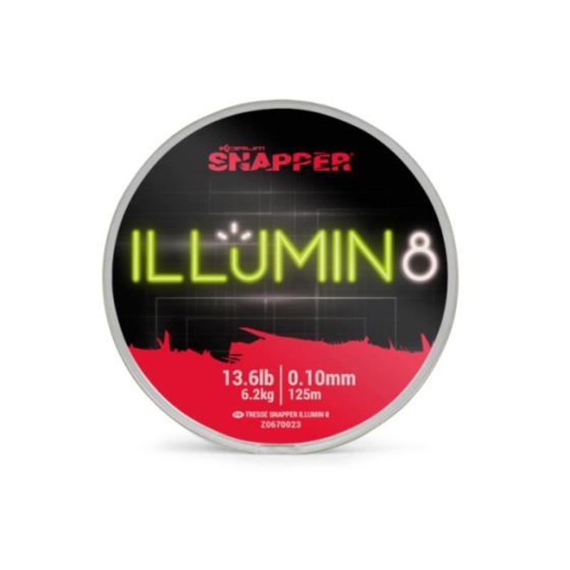 Korum Snapper Illumin 8 Braid  125m