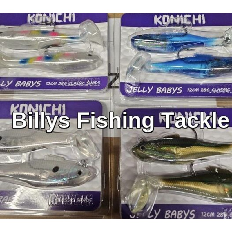 KonichiJelly Babysm Shad lures