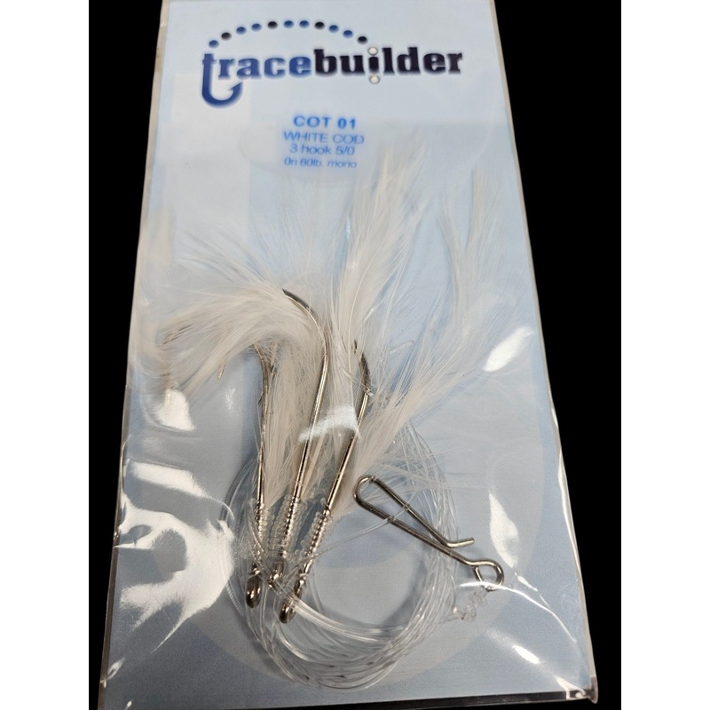 Tracebuilder White Feather 5/0 Lure