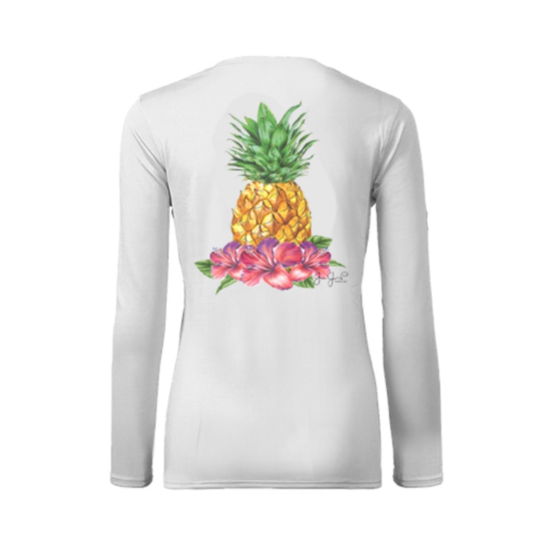 JESSIE JESSUP TROPICAL PINEAPPLE L/S