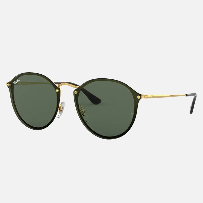 RAY-BAN BLAZE ROUND POLORIZED SUNGLASSES