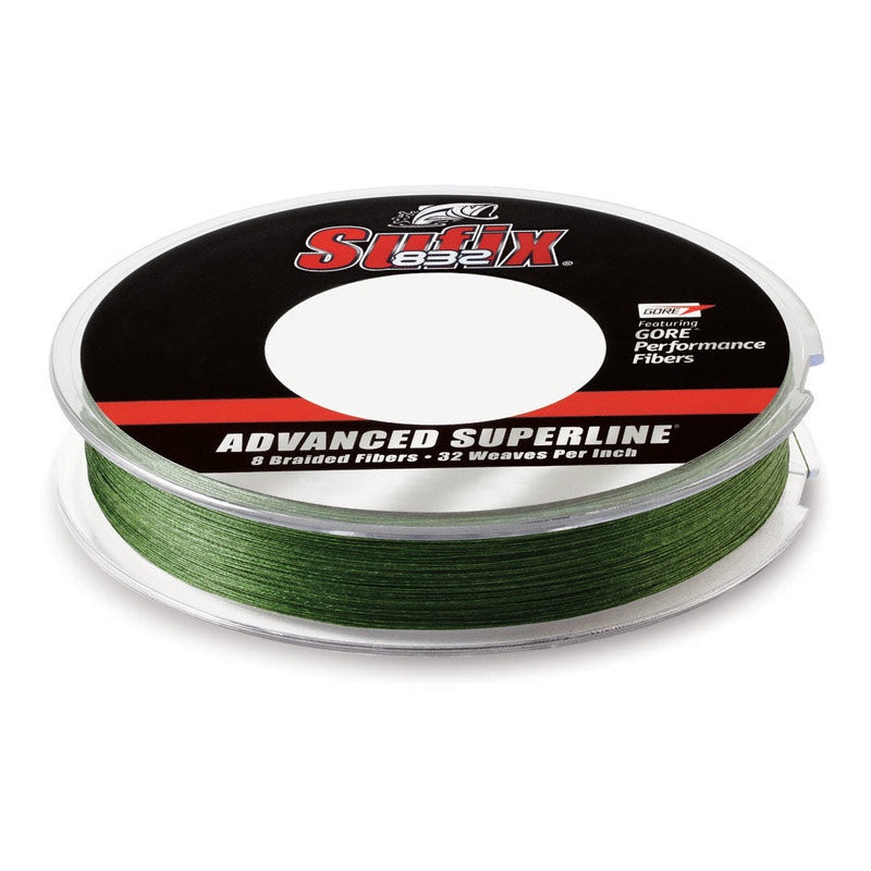 SUFIX 832 ADVANCED SUPERLINE BRAID 3500YDS