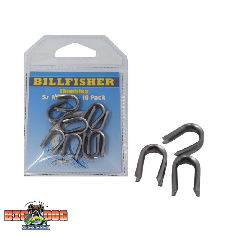 BILLFISHER STAINLESS STEEL THIMBLES