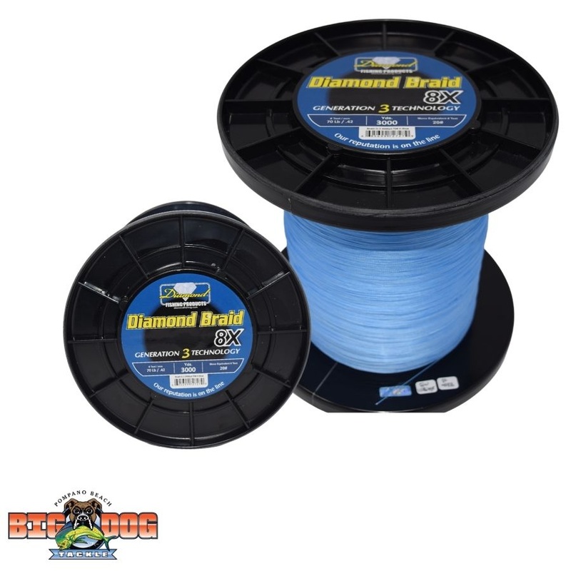 DIAMOND BRAID G3 8X 3000YDS