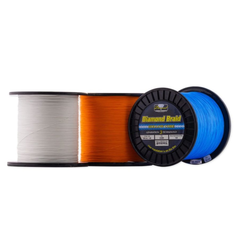 DIAMOND BRAID G3 HOLLOW CORE 3000YDS