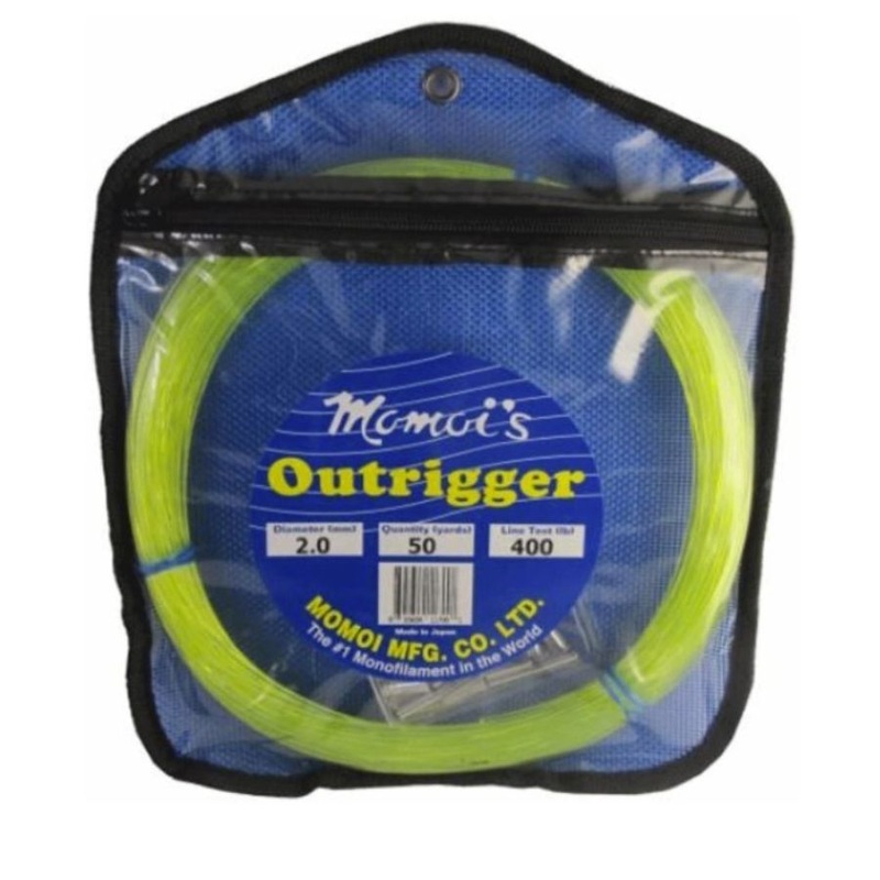 DIAMOND MOMOI OUTRIGGER 400LB MONO COIL 50YDS