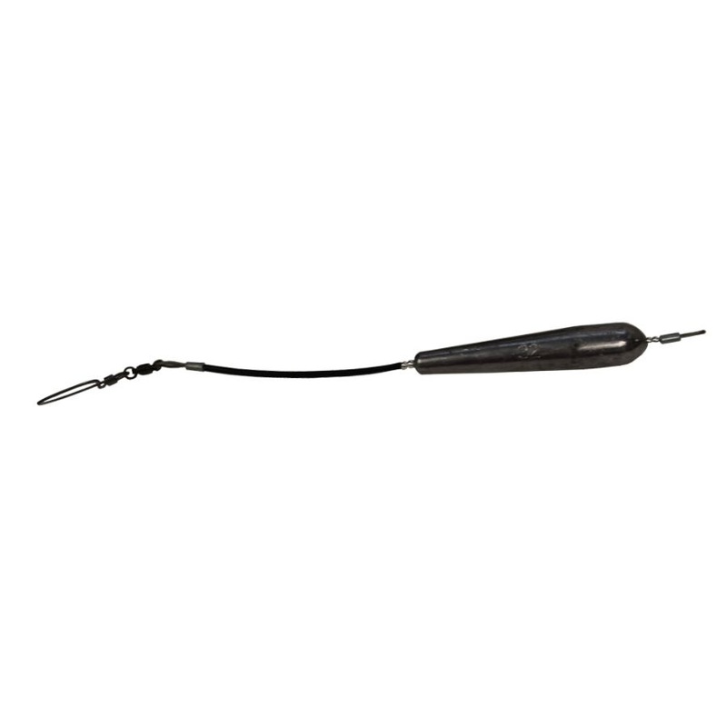 DIAMOND TROLLING WEIGHT RIGGED BRASS TUBE