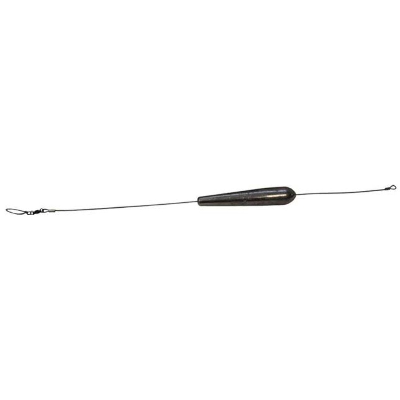 DIAMOND TROLLING WEIGHT RIGGED SOLID CABLE