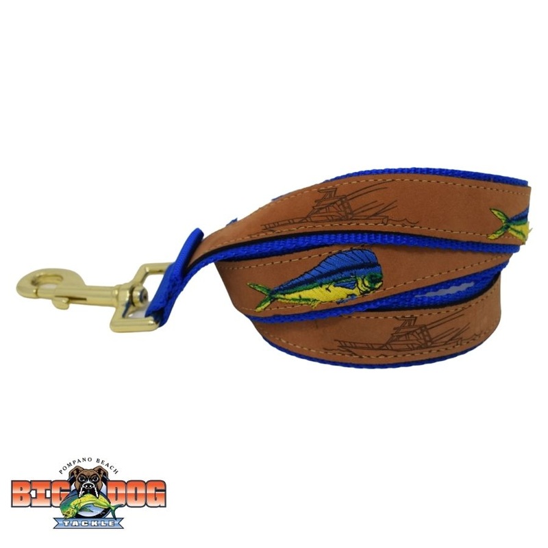 DOG LEASH LEATHER MAHI