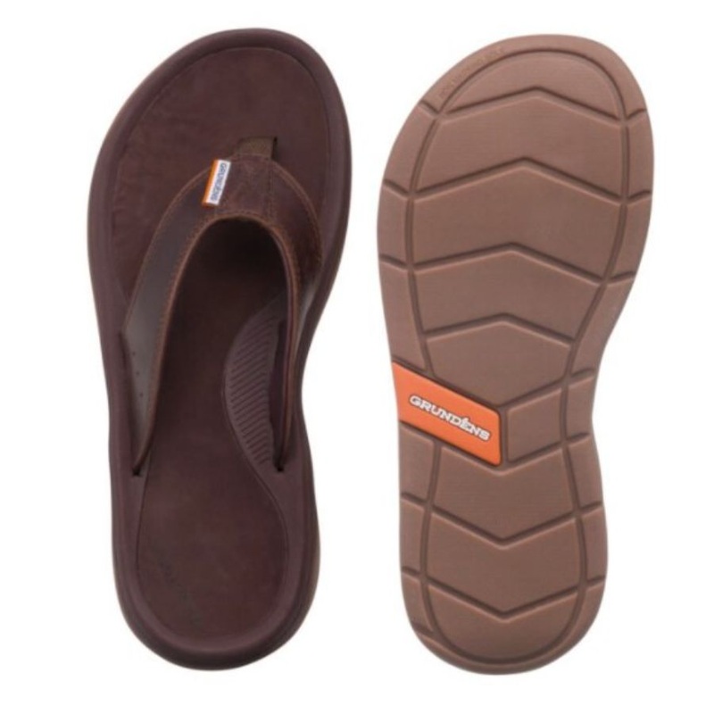 GRUNDENS DECK BOSS LEATHER CAPTAIN’S SANDAL