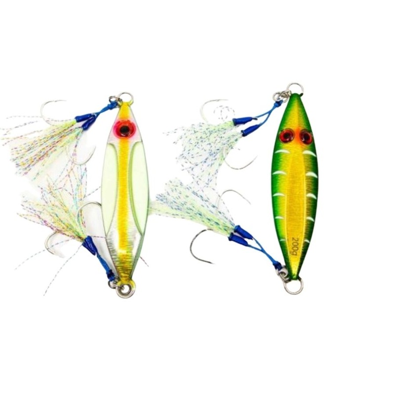 JIGS R US SEA FIRE 3D EYE JRU110 SLOW PITCH JIG