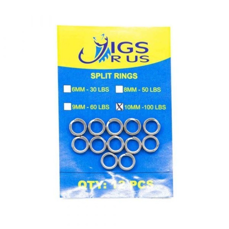 JIGS R US SPLIT RINGS