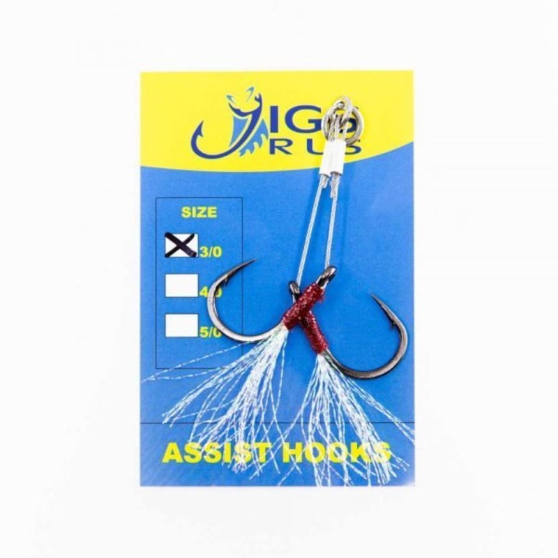 JIGS R US WIRE DUAL ASSIST HOOKS