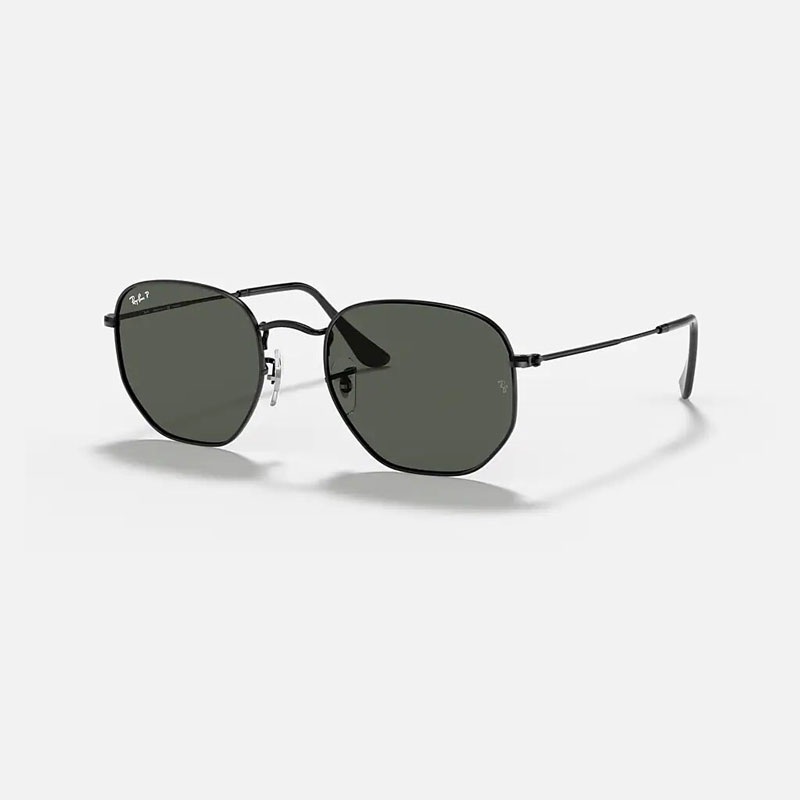 RAY-BAN HEXAGONAL FLAT LENSES POLORIZED SUNGLASSES