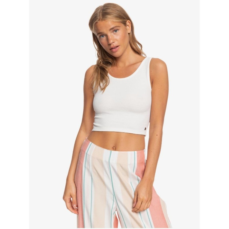 ROXY GOOD KEEPSAKE CROPPED TANK TOP