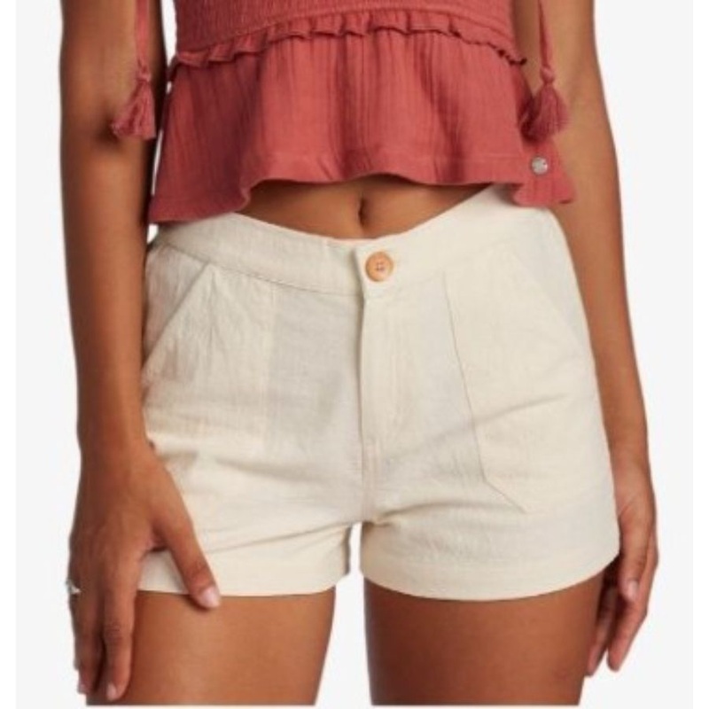 ROXY OCEANSIDE HIGH WAISTED BEACH SHORTS