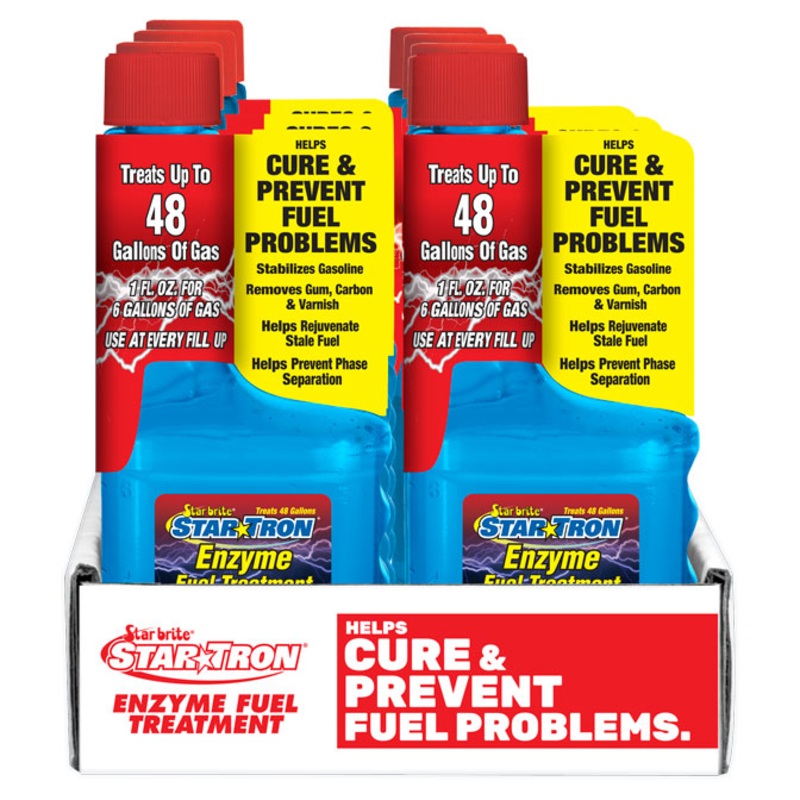 STAR BRITE STAR TRON ENZYME FUEL TREATMENT 8oz