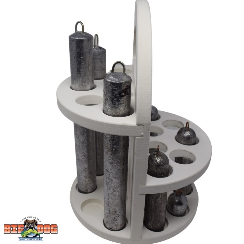 STICK LEAD BUCKET CADDY WHITE