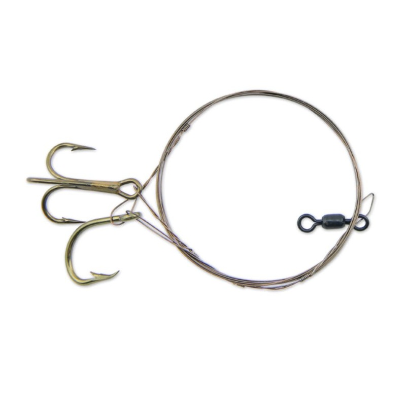 C&H LURES LIVE BAIT RIG SINGLE & TREBLE HOOK