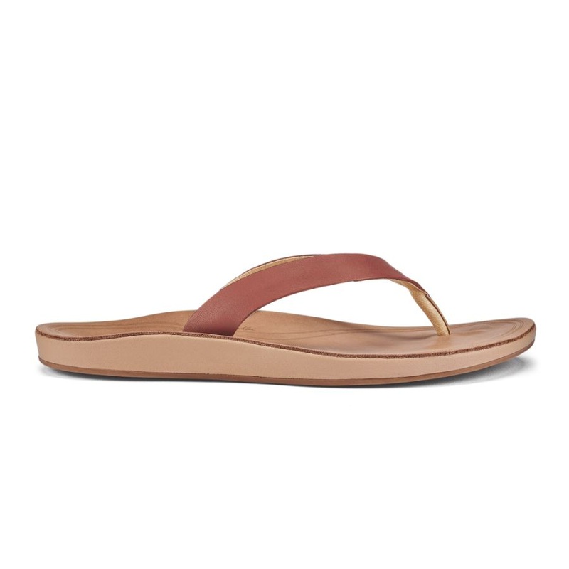 OLUKAI NONOHE LEATHER SANDALS