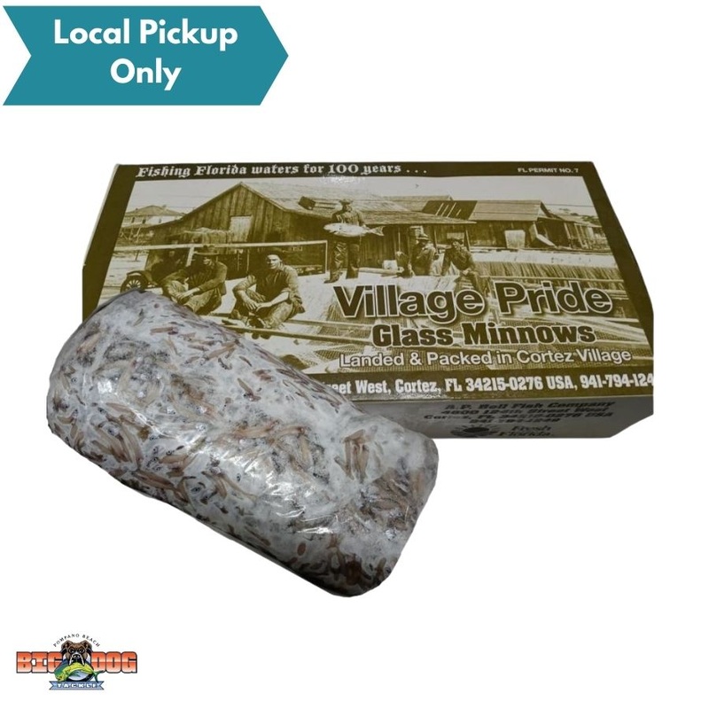 BAIT VILLAGE PRIDE GLASS MINNOWS 5lb