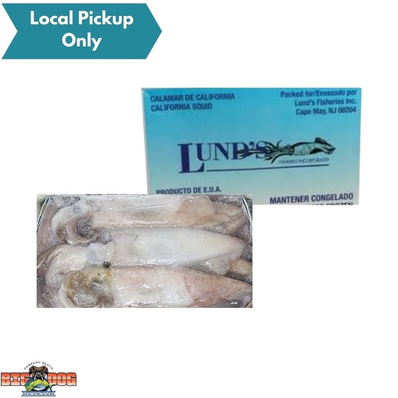BAIT WHITE CAL. SQUID 1lb