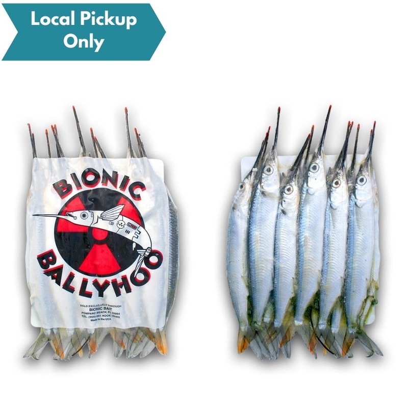 BIONIC BAIT UNRIGGED BALLYHOO SMALL 12pk