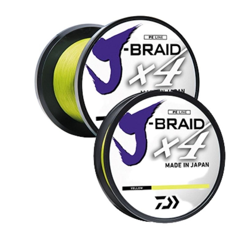 DAIWA J-BRAID x4 BULK SPOOL 3300 YDS
