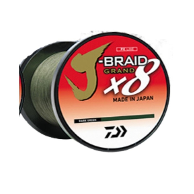 DAIWA J-BRAID x8 GRAND BULK SPOOL 3000YDS