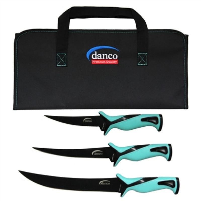 DANCO ROLL UP BAG 3 PIECE KNIFE KIT