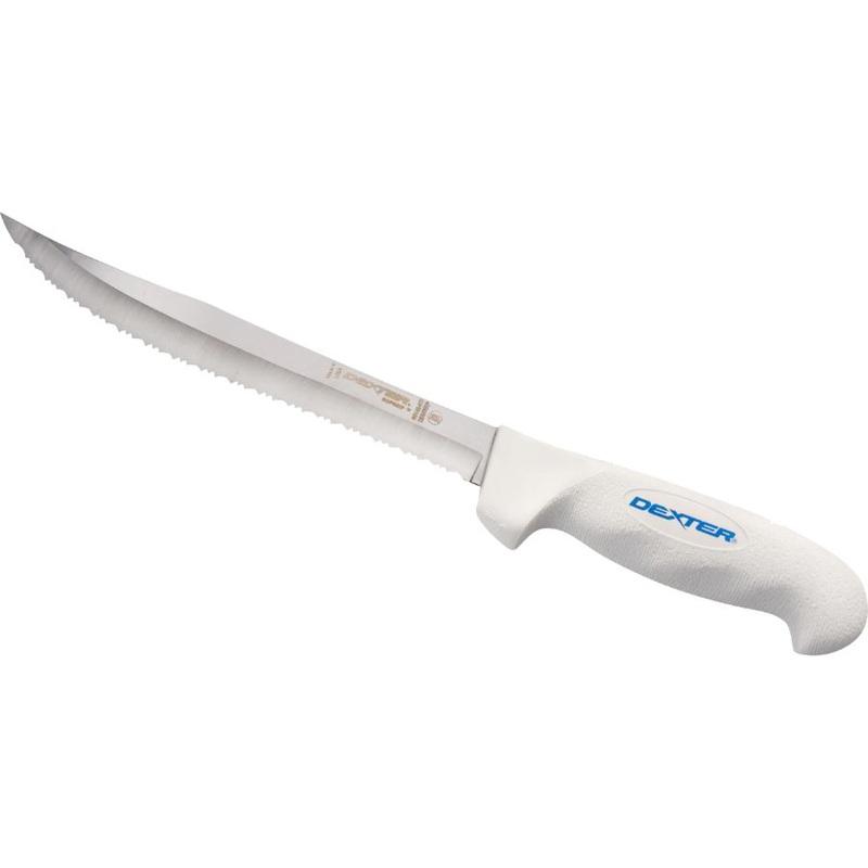 DEXTER TIGER EDGE SCALLOPED KNIFE 8″ SOFGRIP