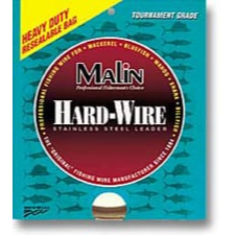 MALIN HARD-WIRE STAINLESS STEEL LEADER 42′ COIL