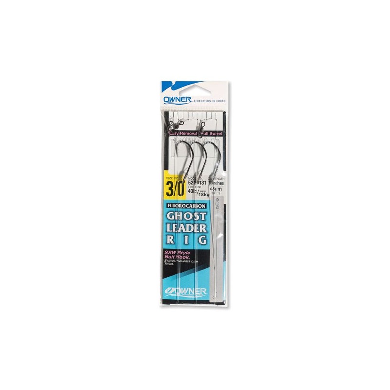 OWNER GHOST LEADER SSW BAIT HOOK RIG 5215