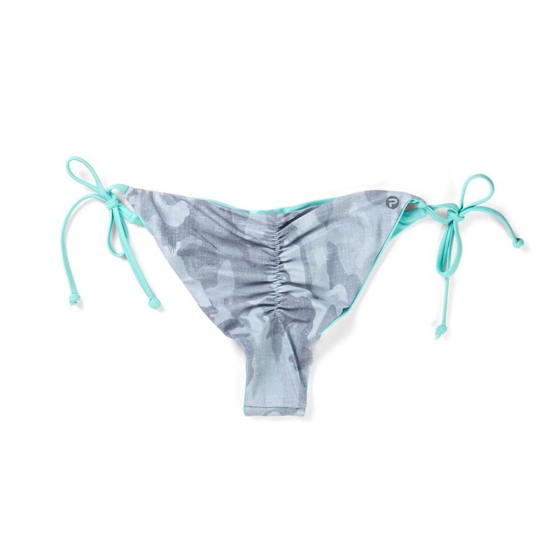 PELAGIC KEY WEST REVERSIBLE BIKINI BOTTOM FISH CAMO