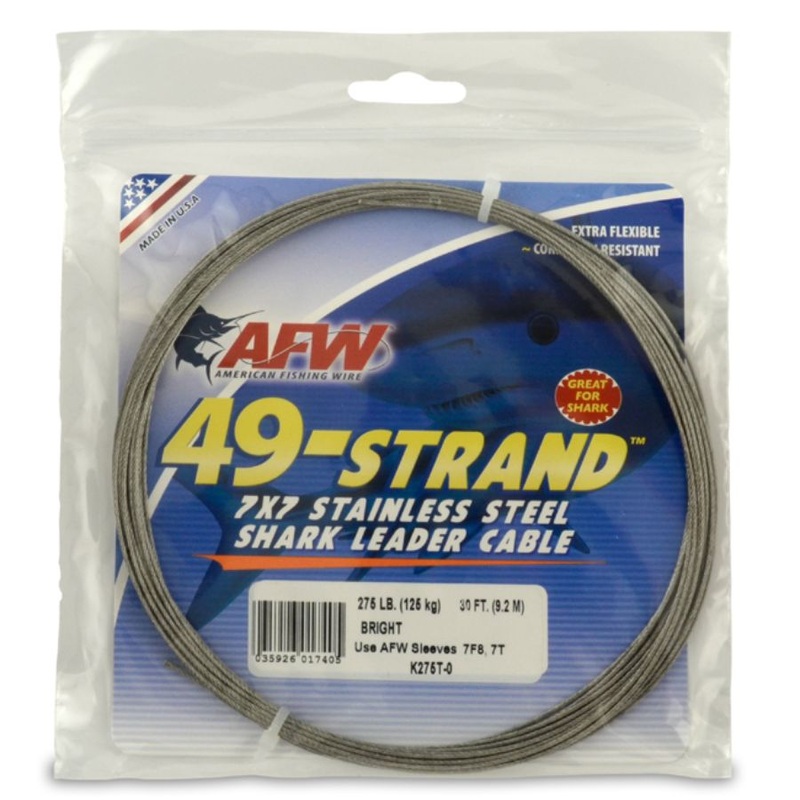 AFW 49 STRAND STAINLESS STEEL CABLE 30′