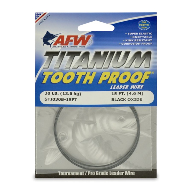 AFW TITANIUM BLACK OXIDE WIRE 15′