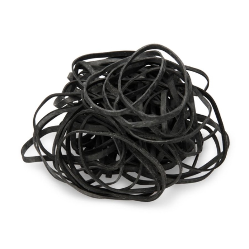 FATHOM RUBBER BAND BLACK 1/10LB