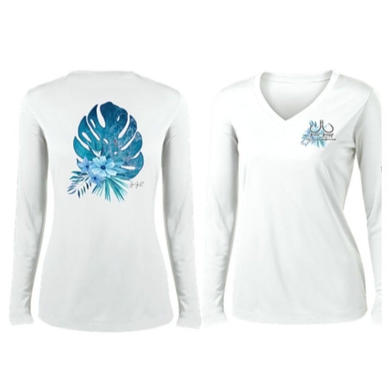 JESSIE JESSUP PERFORMANCE L/S TROPICAL BOUQUET