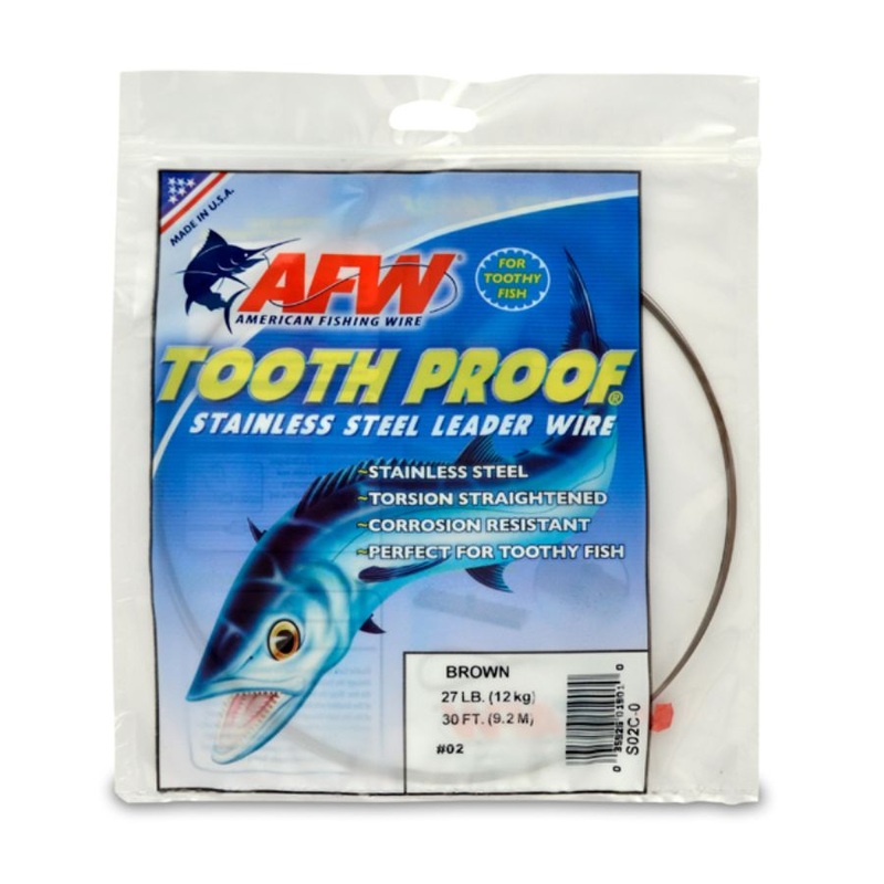 AFW TOOTH PROOF WIRE CAMO BROWN 30′