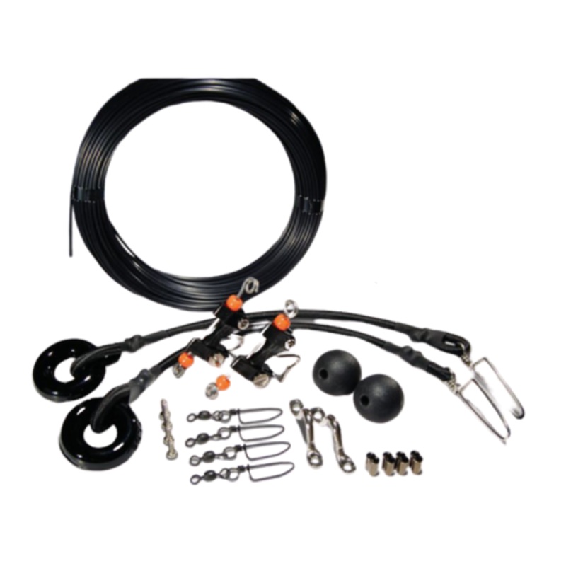 BLACK MARINE OUTRIGGER KIT